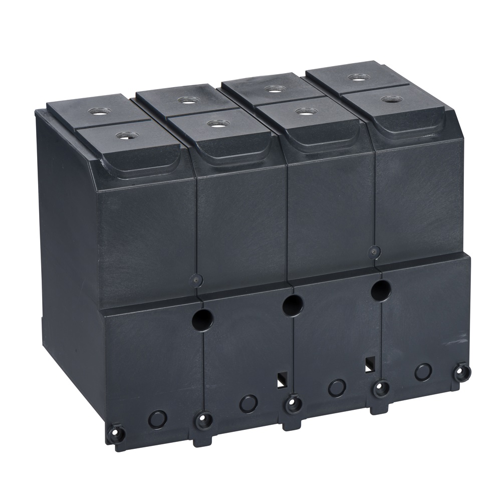 Coprimorsetto 4 poli collegamento CC serie INS320-630 per quadri elettrici