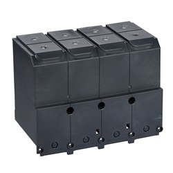 Coprimorsetto 4 poli collegamento CC serie INS320-630 per quadri elettrici