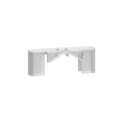 Coprimorsetti sigillabili per TA 60,5x22x23,5 mm protezione morsetti quadro elettrico