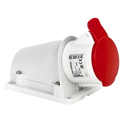 Presa BT da parete small IP44 32A 380V 3P+T