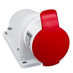 Presa BT da parete small IP44 32A 380V 3P+N+T