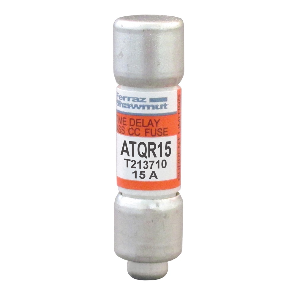 FUS. ATQR (CLASSE CC TD) 600VAC 15A
