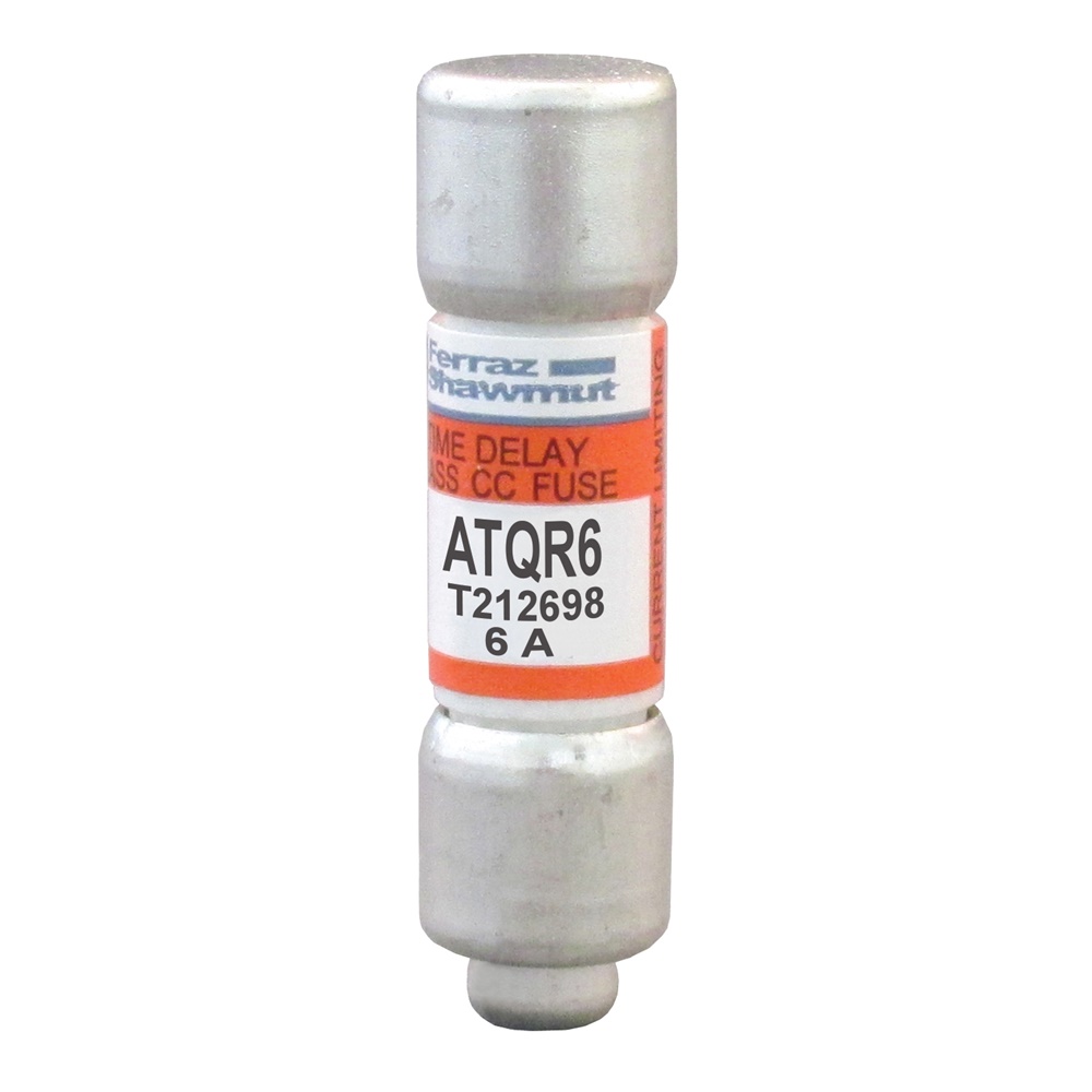 FUS. ATQR (CLASSE CC TD) 600VAC 6A