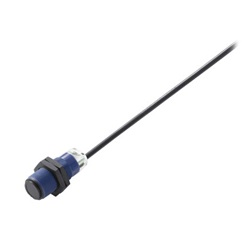 Sensori cilindrici Ø 18mm per impieghi generali - Alim. 12/24 VDC, IP67   ,Tasteggio, 10cm, Impulso LUCE, PNP,  2m 