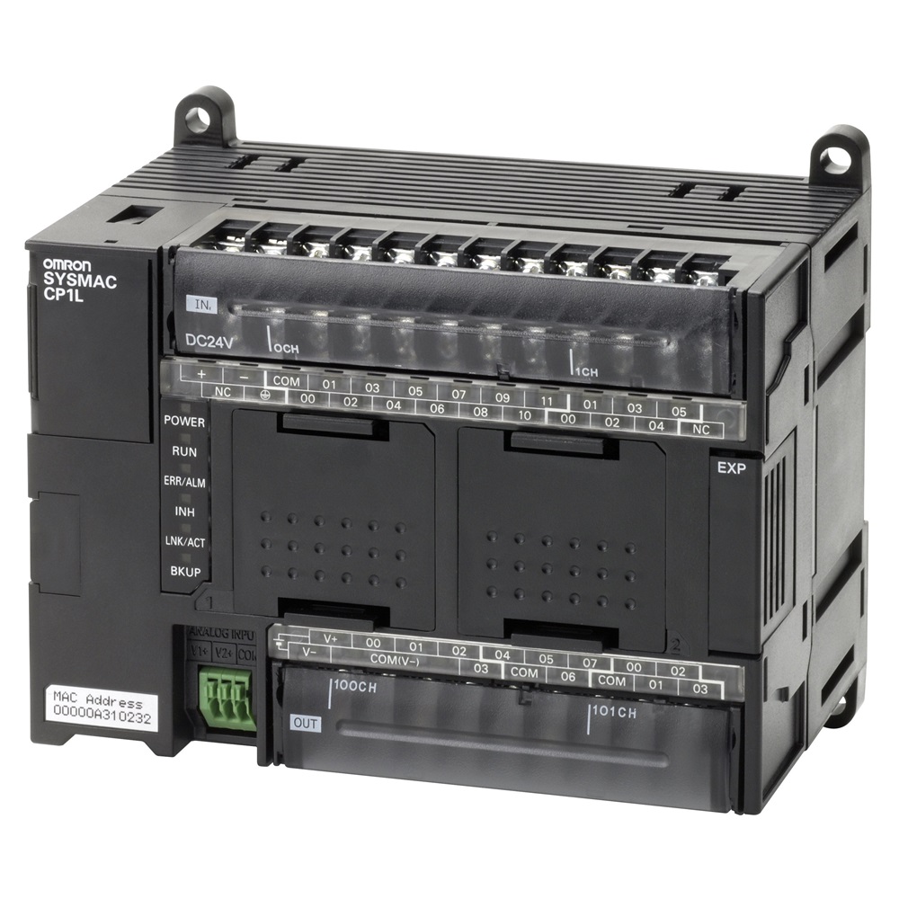 CPU PLC 18DI 12DO relè 24VDC 2AI Ethernet