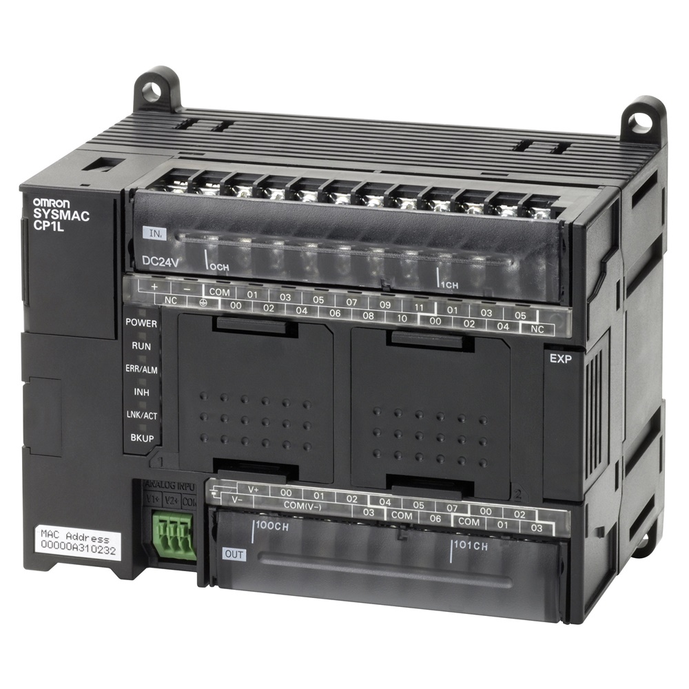 CPU PLC 18DI 12DO relè 24VDC 2AI Ethernet