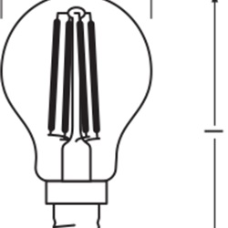 PARATHOM Retrofit Classic P E14 4W 2700K