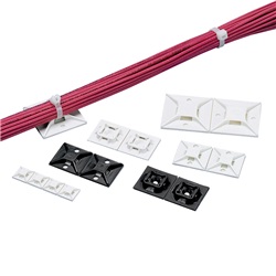 4-WAY ADHESIVE BACKED CABLE TIE MOU