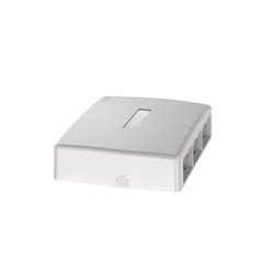 MINI-COMU 6-PORT SURFACE MOUNT BOX