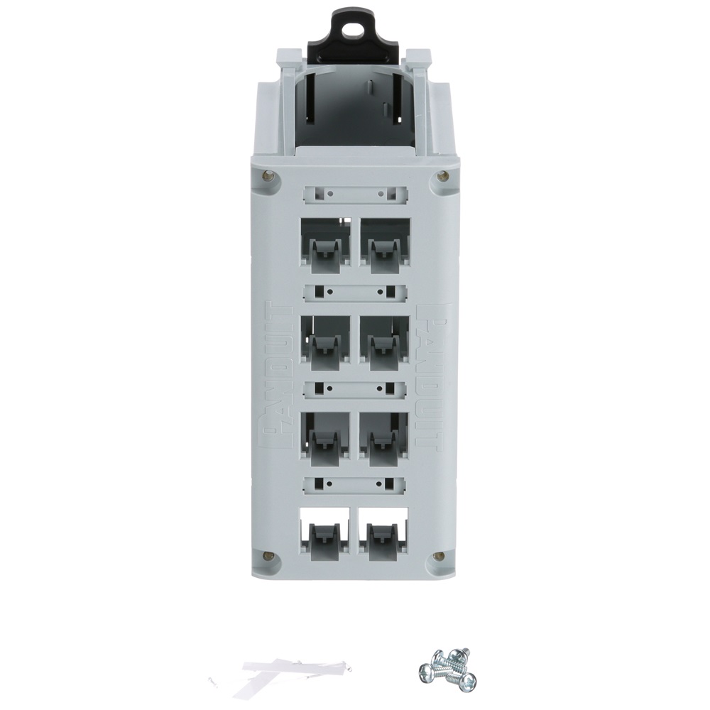 INDUSTRIALNET  8-PORT DIN RAIL MOUN