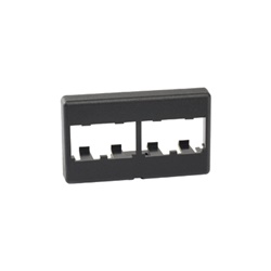 Placca per moduli Mini Com 4 posizioni