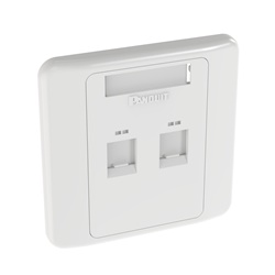 SINGLE GANG 86MM X 86MM SHUTTERED F