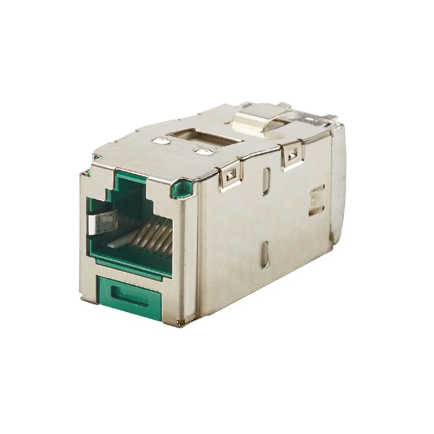 PRESA MINICOM SCHERMATA RJ45 STP CA