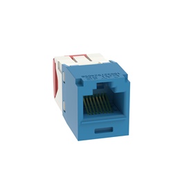 PRESA MINICOM RJ45 UTP CAT 5E BLU