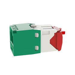 PRESA MINICOM RJ45 UTP CAT 5E VERDE