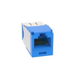 PRESA MINICOM RJ45 UTP CAT. 6A BLU