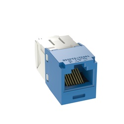 PRESA MINICOM RJ45 UTP CAT. 6 BLU