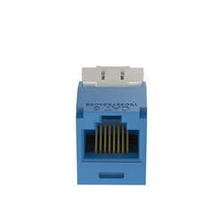 PRESA MINICOM RJ45 UTP CAT. 6 BLU