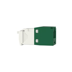 PRESA MINICOM RJ45 UTP CAT. 6 VERDE