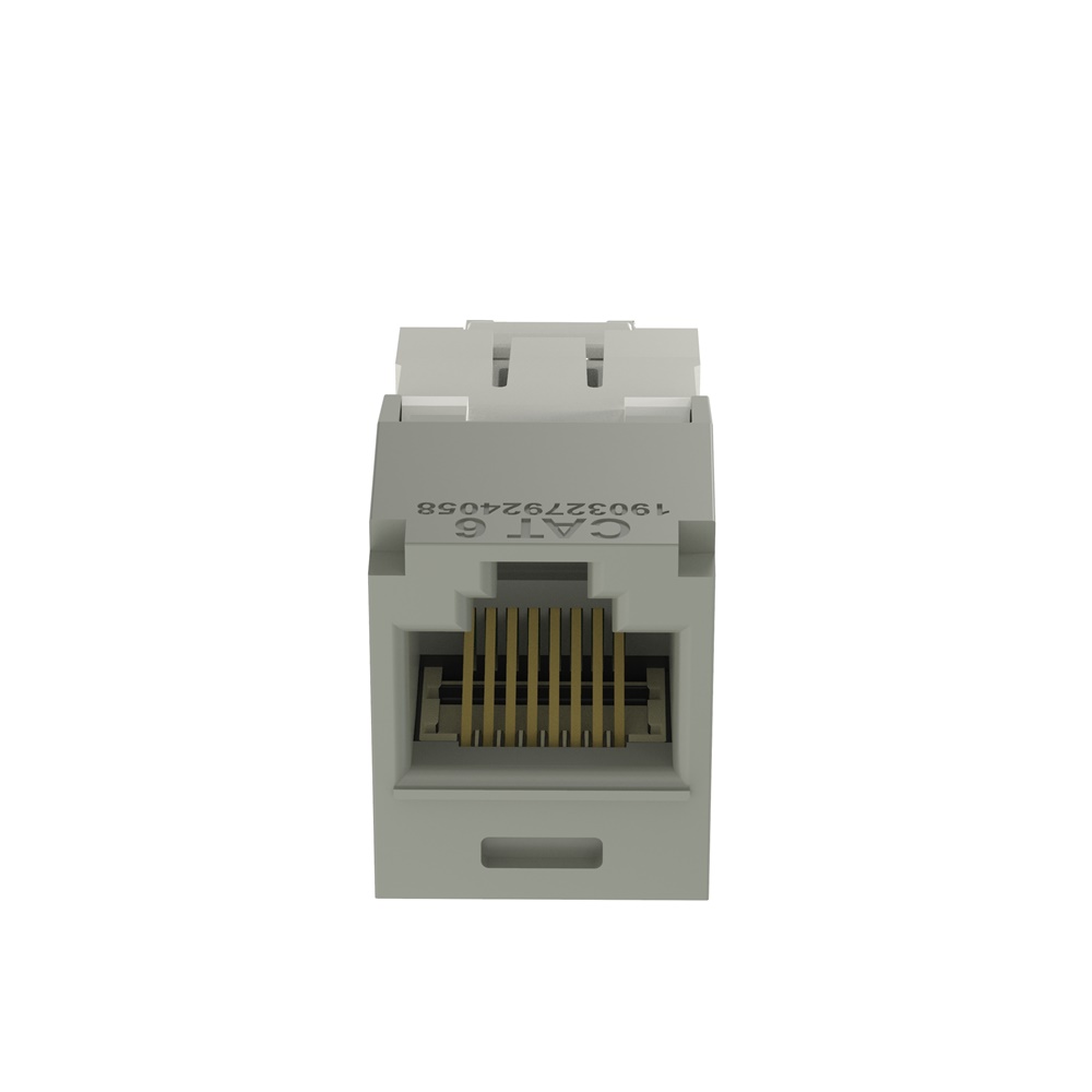 PRESA MINICOM RJ45 UTP CAT. 6 GRIGI