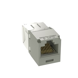 PRESA MINICOM RJ45 UTP CAT. 6 GRIGI