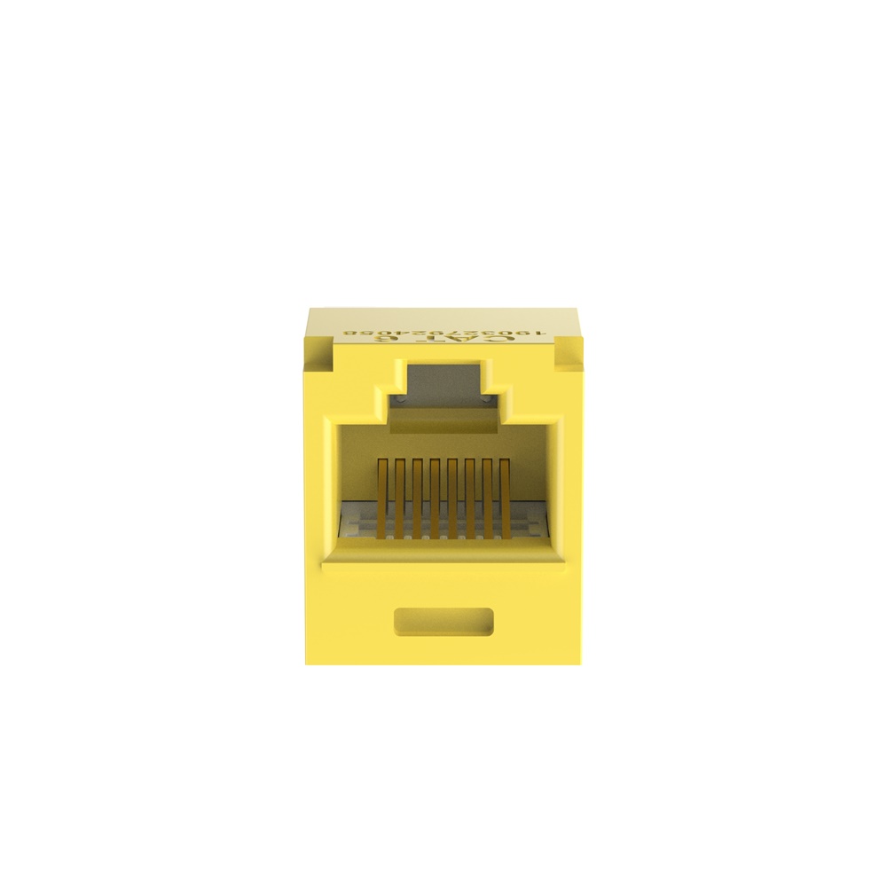 PRESA MINICOM RJ45 UTP CAT. 6 GIALL