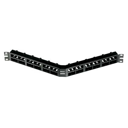 48-PORT ANGLED HIGH-DENSITY SHIELDE