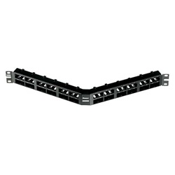 48-PORT ANGLED HIGH-DENSITY SHIELDE