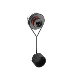 ACCOPPIATORE INDUSTRIALE NERO A 8 F