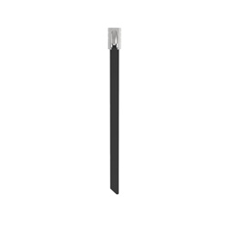 FASCETTA IN ACCIAIO INOX RIVESTITA