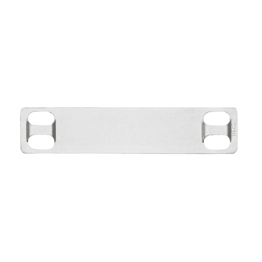 MARKER PLATE, FOUR HOLES, 316 STAIN