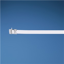 BANDELLA IN ACCIAIO INOX, FIBBIA A