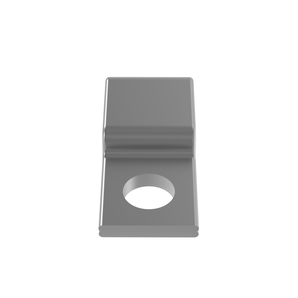 SUPPORTO FASCETTA IN ACCIAIO INOX,