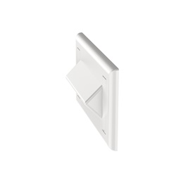 SINGLE GANG, FLUSH MOUNT, SLOPED, H