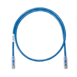 NetKey® Patch cord UTP Cat 6 24 AWG, 1 m, blu