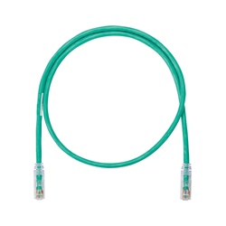 NetKey® Patch cord UTP Cat 6 24 AWG, 1 m, verde