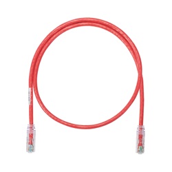 NetKey® Patch cord UTP Cat 6 24 AWG, 1 m, rosso