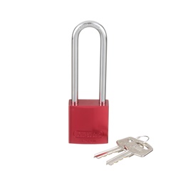 ALUMINUM BODY PADLOCK, 3.00   LONG