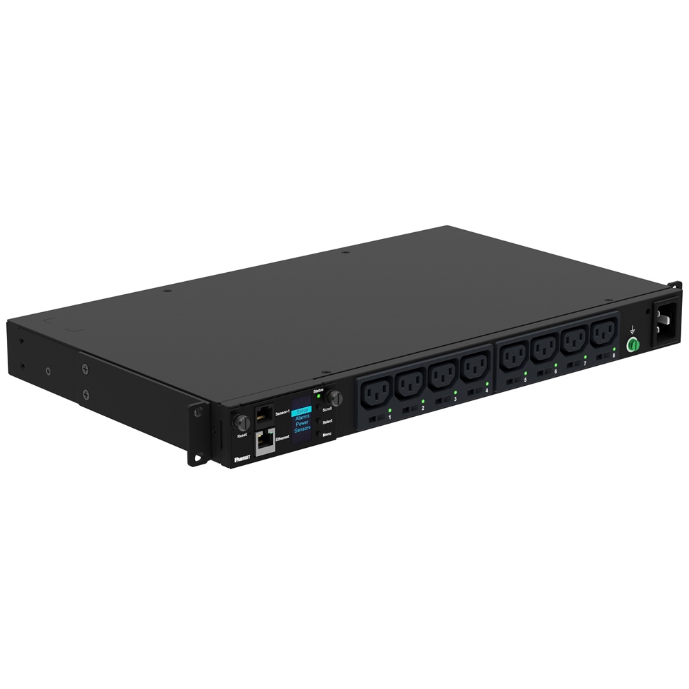 MSPO PDU, 16AMP, (8)C13, IEC 60309