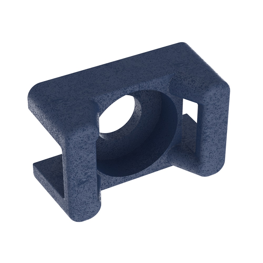 PAN-TYU CABLE TIE MOUNT, METAL DETE