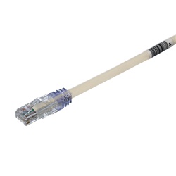 Patch cord cat 6A 10 Gb/s UTP LSZH con connettore modulare Tx6A