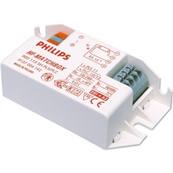 Reattore alta frequenza compatto HF-Matchbox Red per lampade TL e PL potenza <25W efficienza EEI A2