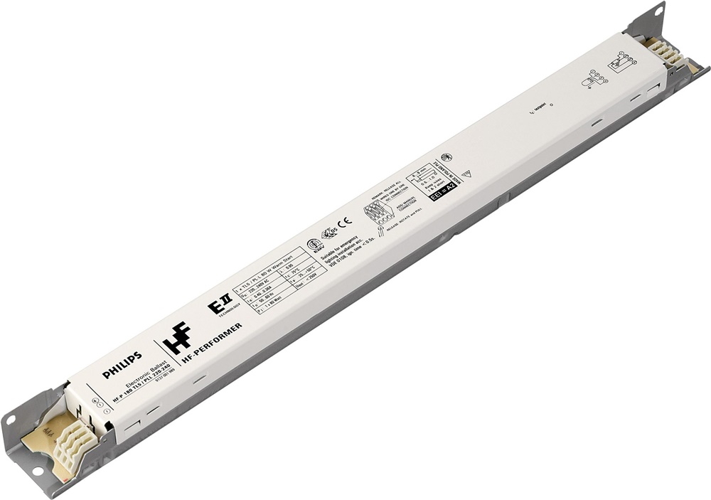 Reattore elettronico HF-Performer Intelligent sottile leggero per lampade TL5 HE HO efficienza energetica smart power EII illuminazione professionale