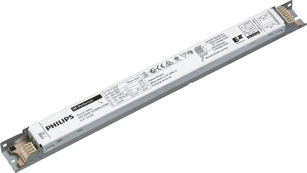 Reattore elettronico HF-Performer III TL5 alta efficienza compatto per lampade fluorescenti TL5 Eco