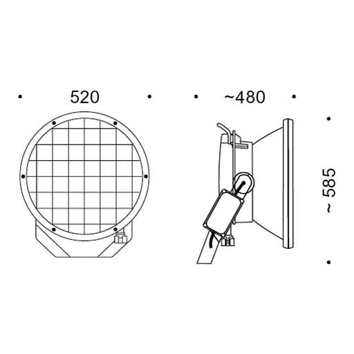 RAY 2000/15 -94+ACC.12A-HQI/TS400V