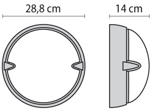 CHIP TON 30 1X18W EL NERO