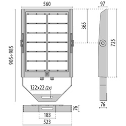 SQUARE PRO 64/2 A65/I-740-94