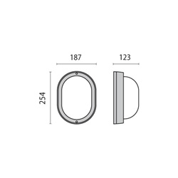EKO 19 E27 750 BIANCO