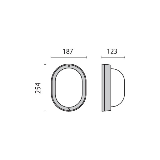 EKO 19 E27 750 NERO