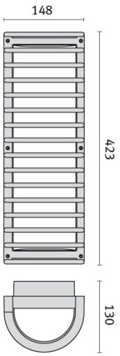 NIKKO+45/G 10LED 15W DA 3000K BIANC